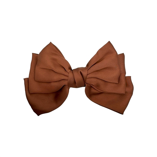 Hårspænde Fransk Barette Bowtie MAROON